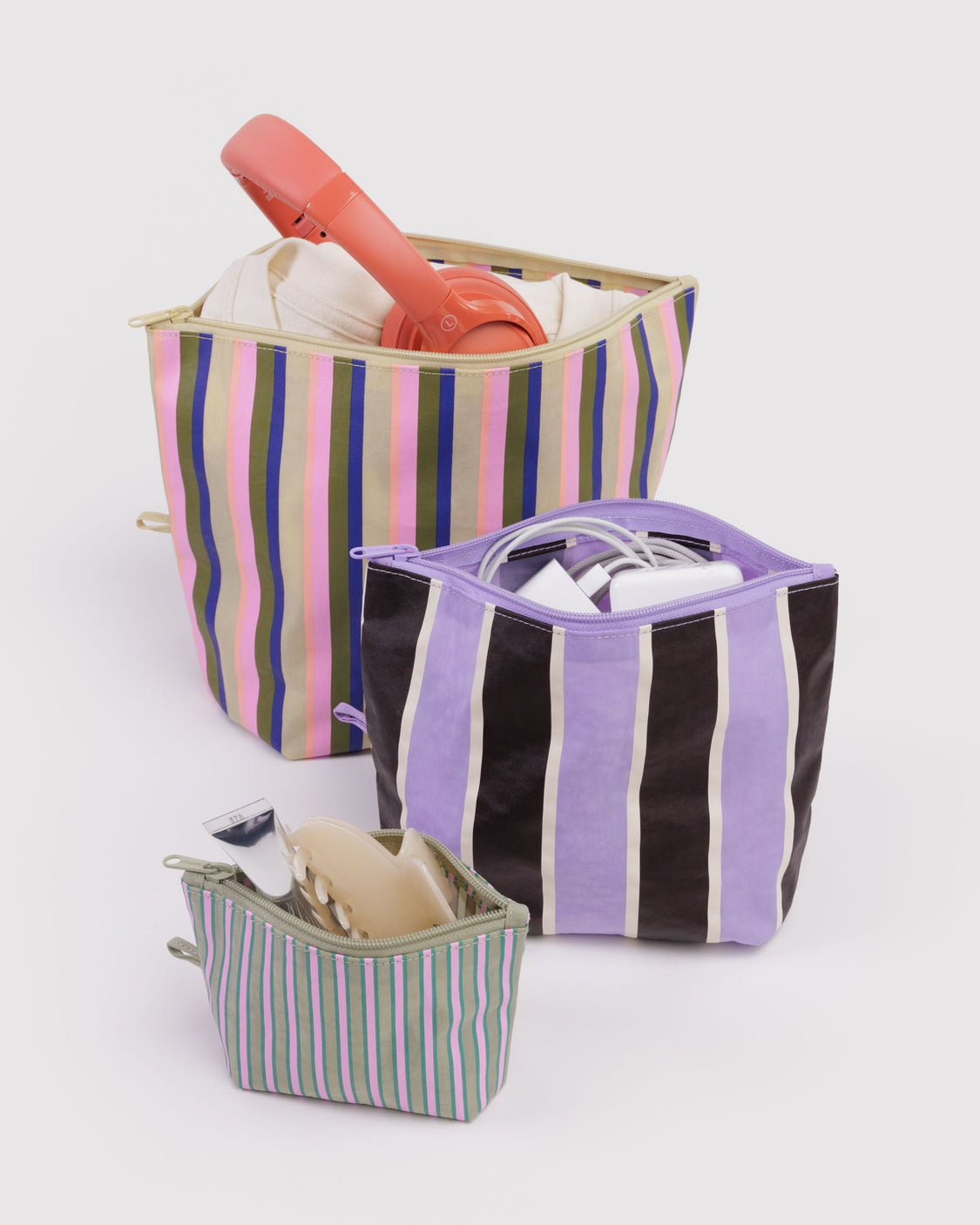 Go Pouch Set - Candy Shop Stripes - Premium Set