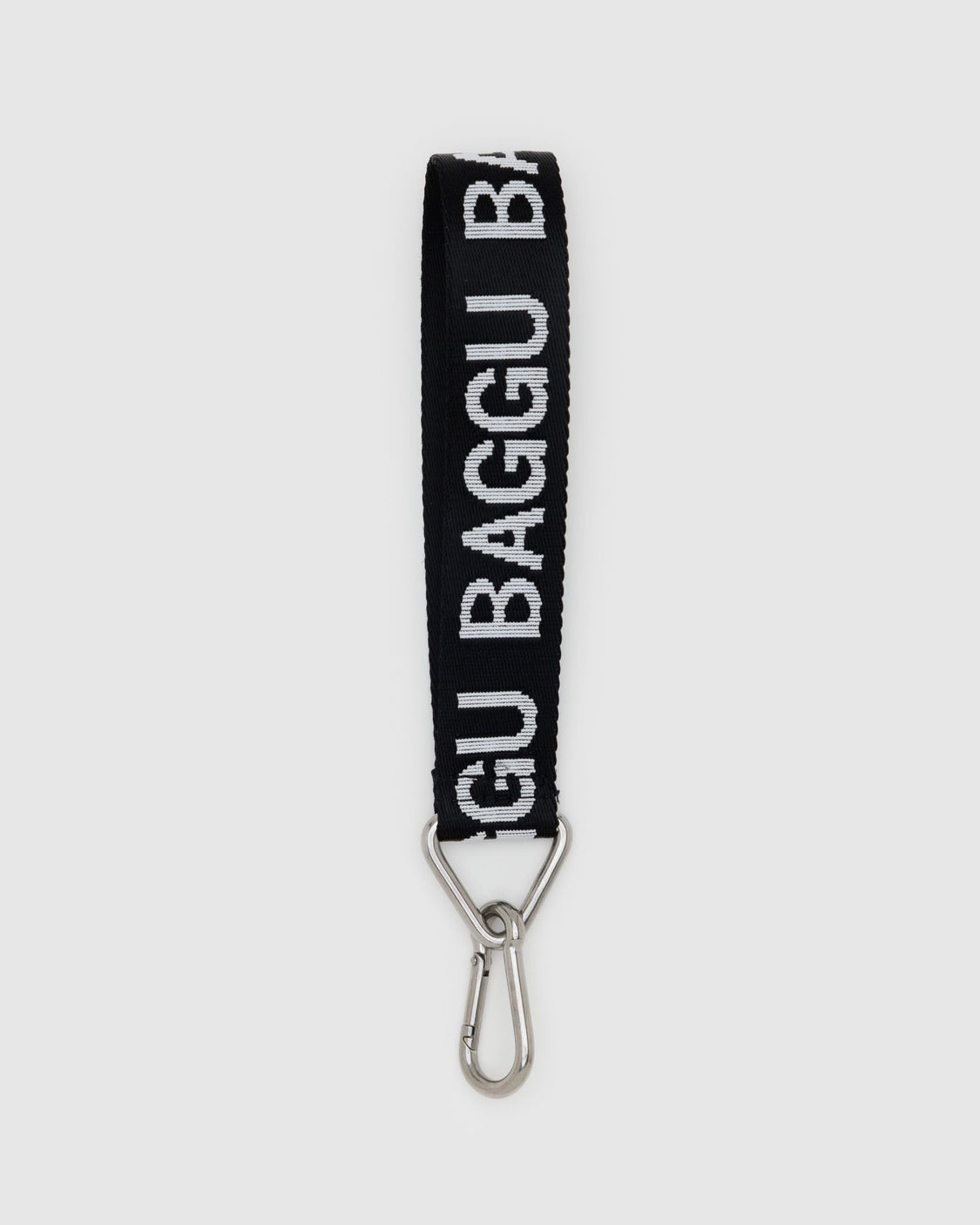 Logo Keychain - Black and White - Bag Clip Tag