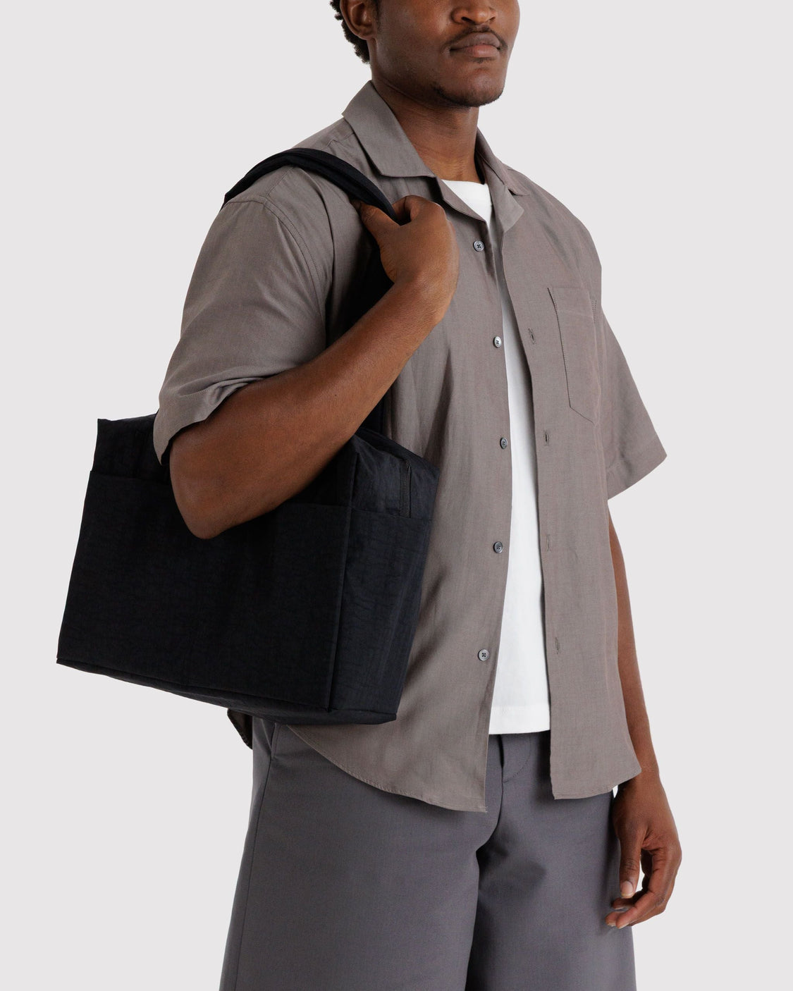 Everyday Cloud Bag - Black - Weekend Utility Tote