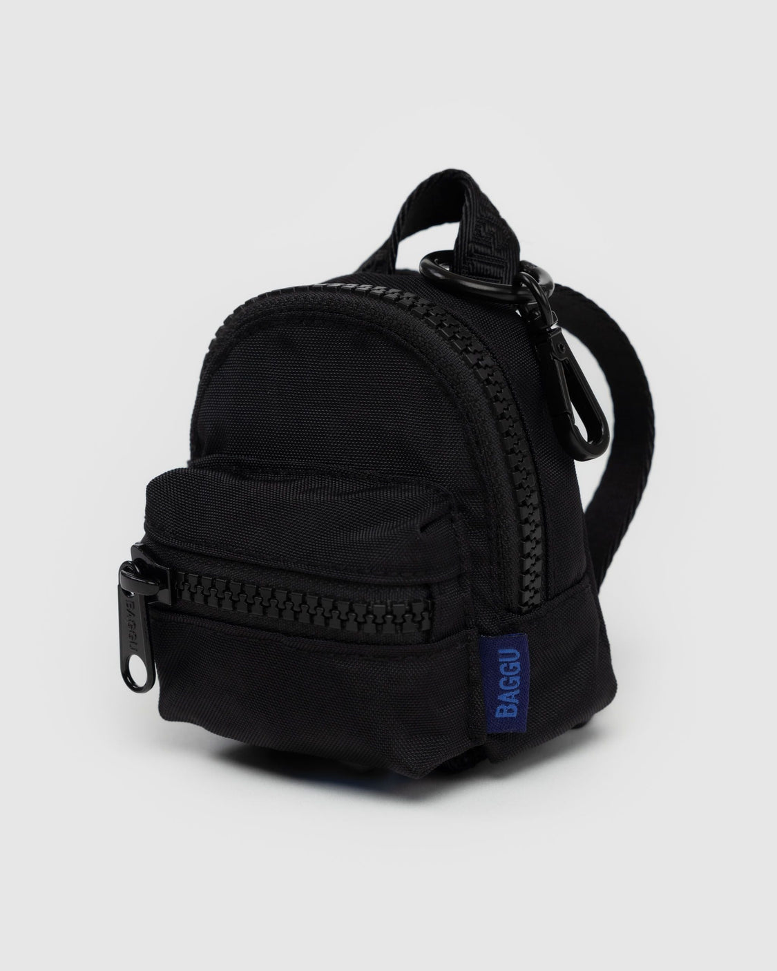 Backpack Charm - Black - Bright Clip Tag