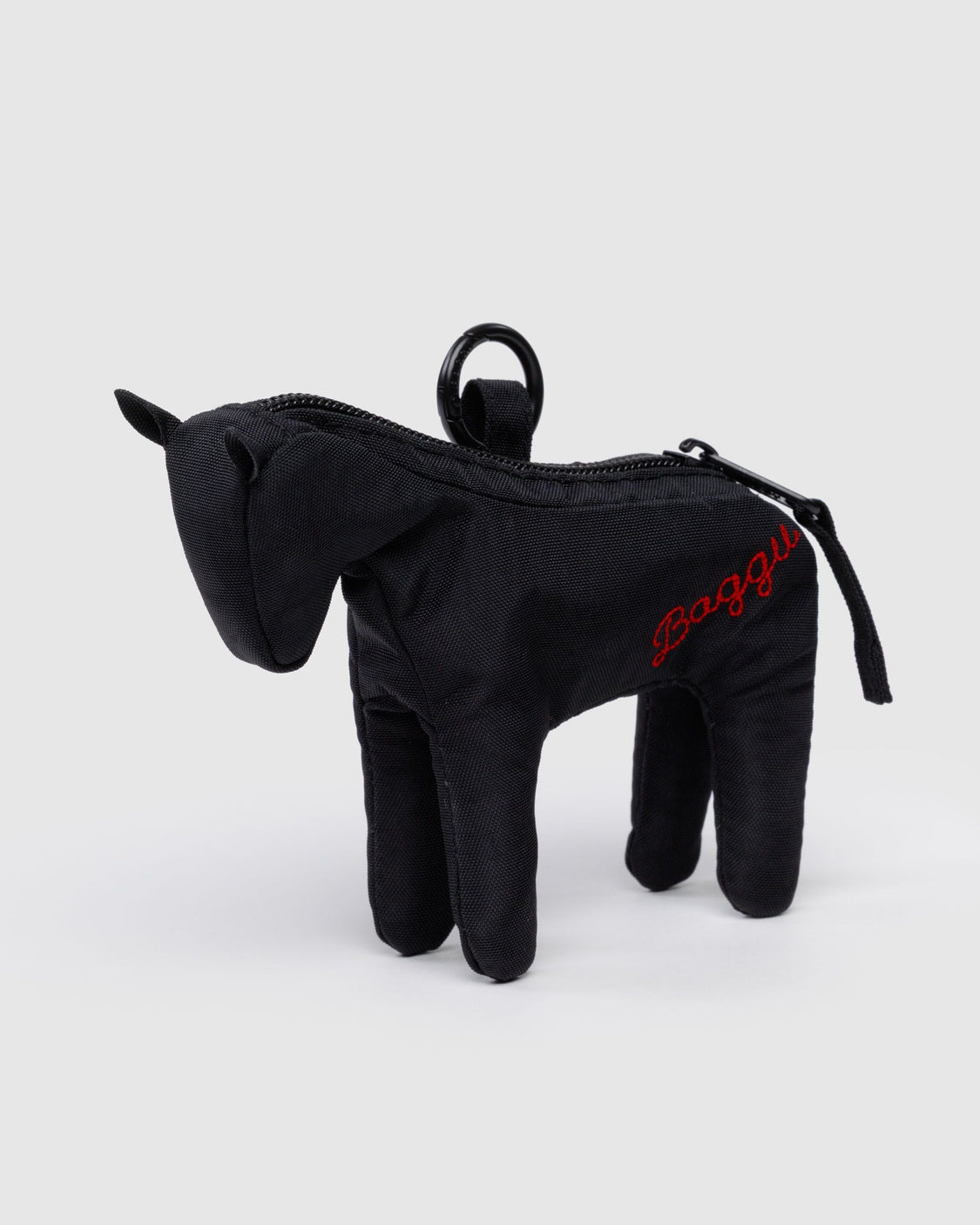 Horse Charm - Black - Soft Bag Tag
