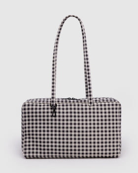 Medium Nylon Bowler Bag