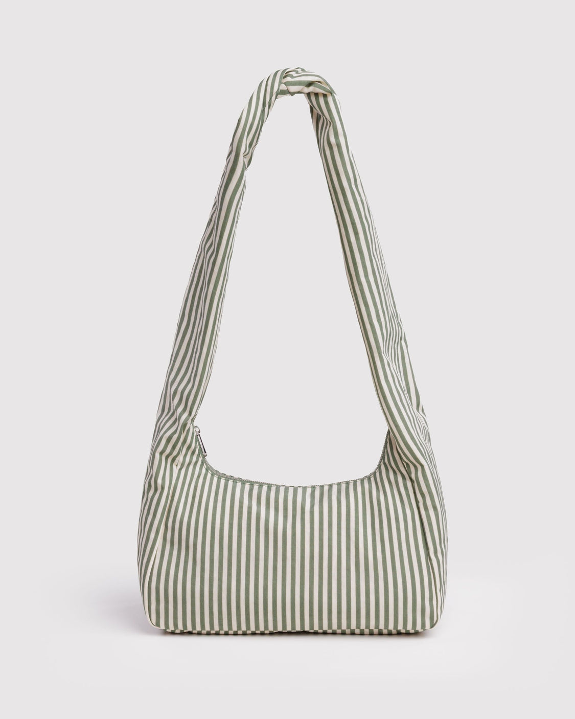 Nylon Meringue Bag - Sage Stripe - Clean Market Choice