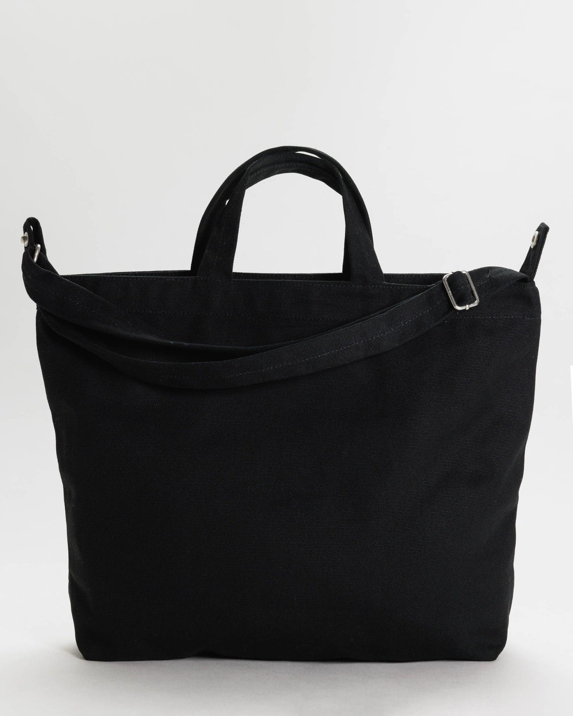 Horizontal Zip Duck Bag - Black - Classic Everyday Run